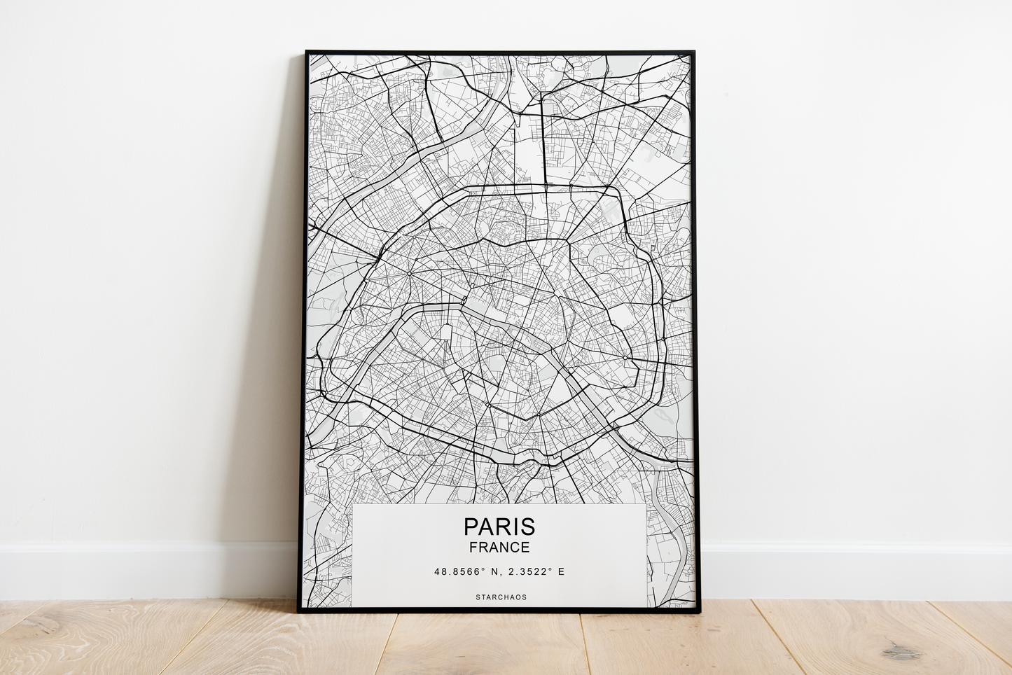 Paris City Map