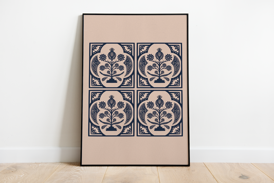 Tile Pattern Poster